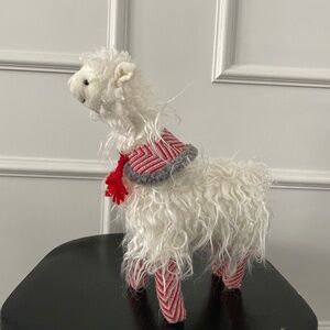 Decorative fluffy Stuffed Llama